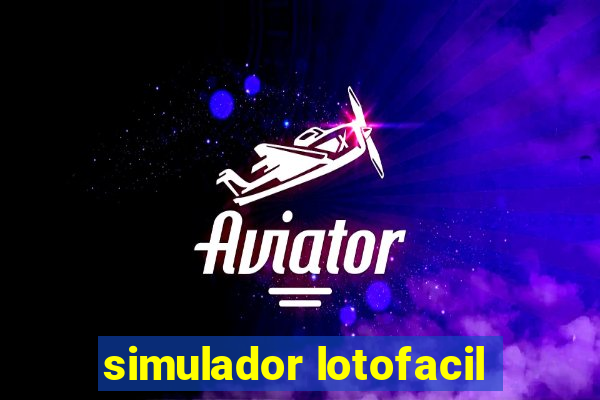 simulador lotofacil